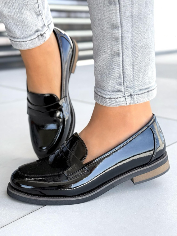 Mega wygodne mokasyny damskie ze skóry naturalnej