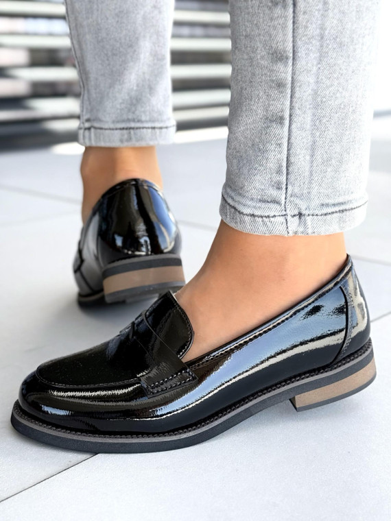 Mega wygodne mokasyny damskie ze skóry naturalnej