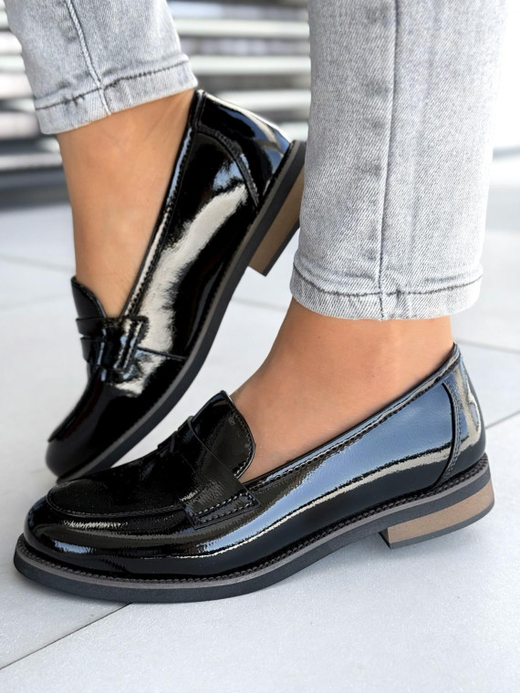 Mega wygodne mokasyny damskie ze skóry naturalnej