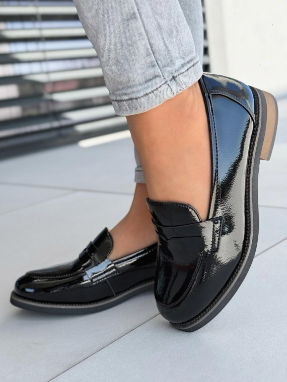 Mega wygodne mokasyny damskie ze skóry naturalnej