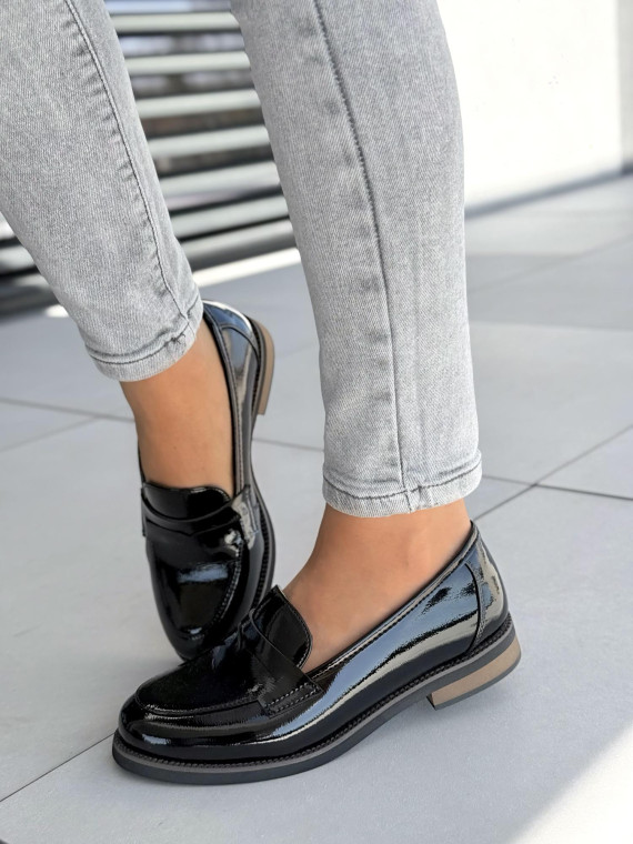 Mega wygodne mokasyny damskie ze skóry naturalnej