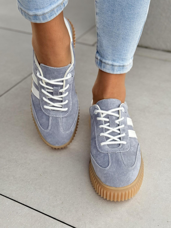 Sneakersy damskie ze skóry naturalnej