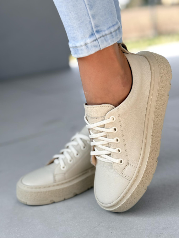 Sneakers ze skóry naturalnej OLEKSY Polskiej produkcji