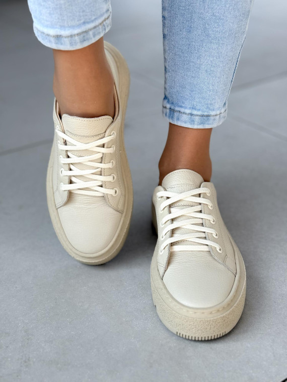 Sneakers ze skóry naturalnej OLEKSY Polskiej produkcji