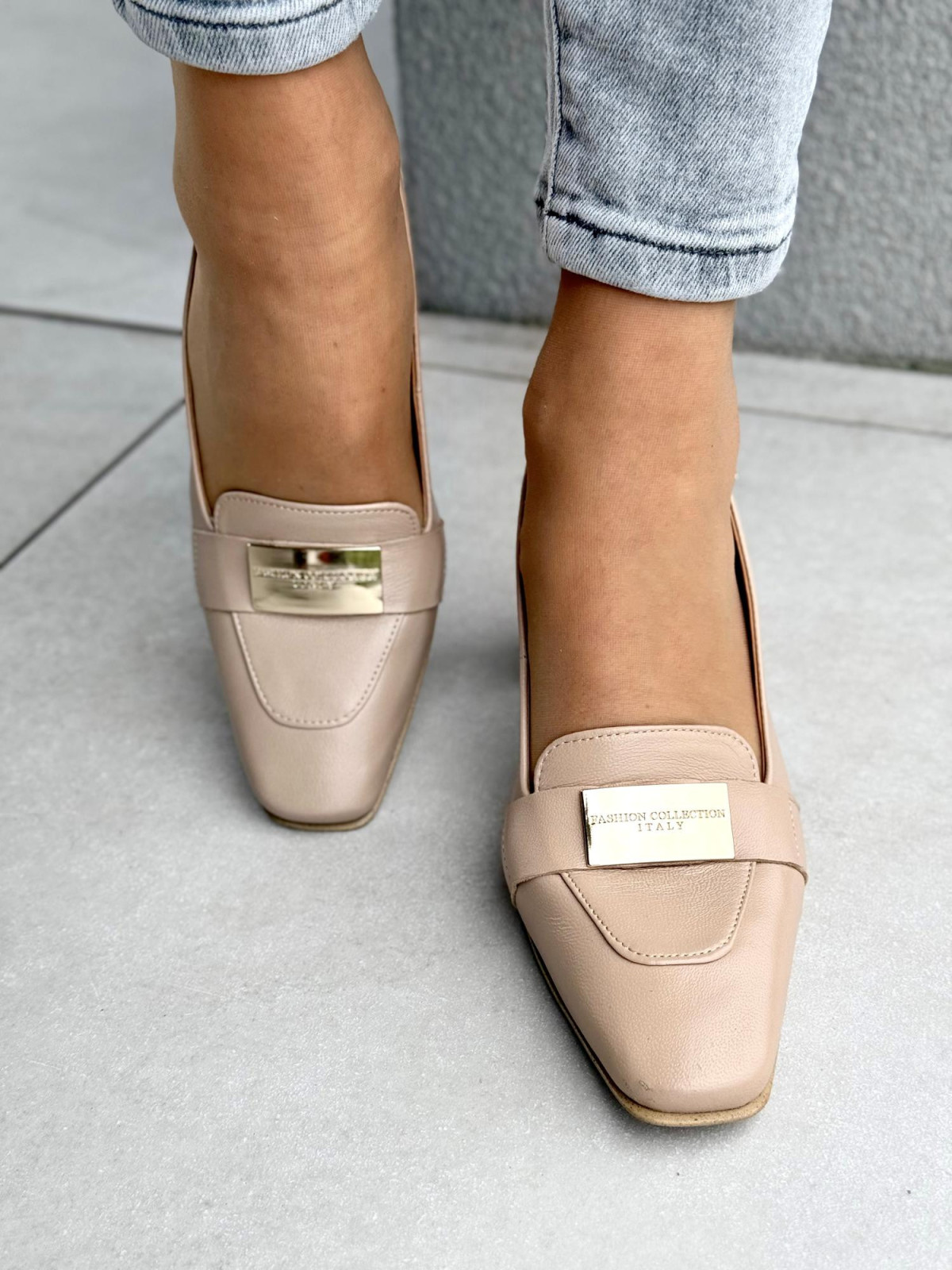 Sandałki damskie OLEKSY ze skóry naturalnej Polskiej produkcji