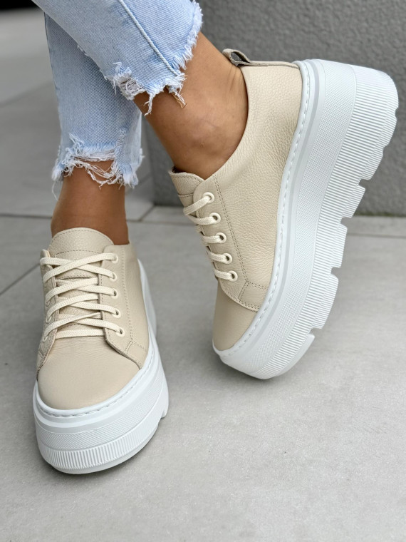 Sneakersy ze skóry naturalnej OLEKSY Polskiej produkcji