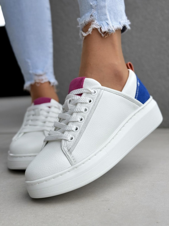 Sneakersy damskie ze skóry naturalnej