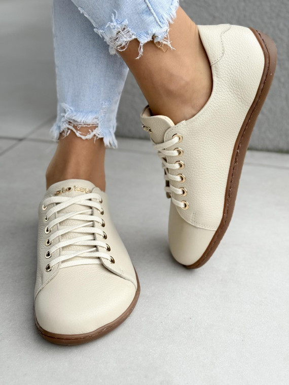 Sneakersy barefood OLEKSY ze skóry naturalnej polskiej produkcji