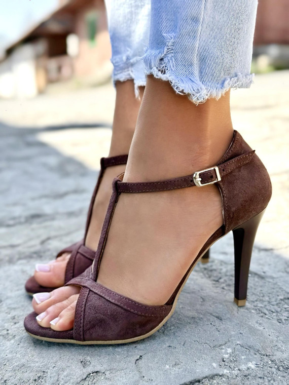 Sandałki damskie OLEKSY ze skóry naturalnej Polskiej produkcji