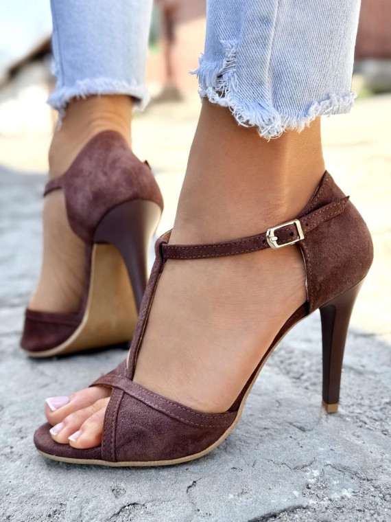 Sandałki damskie OLEKSY ze skóry naturalnej Polskiej produkcji