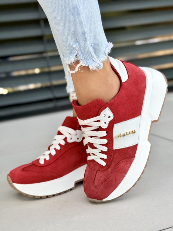 Sneakers ze skóry naturalnej OLEKSY Polskiej produkcji