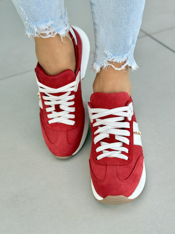 Sneakers ze skóry naturalnej OLEKSY Polskiej produkcji