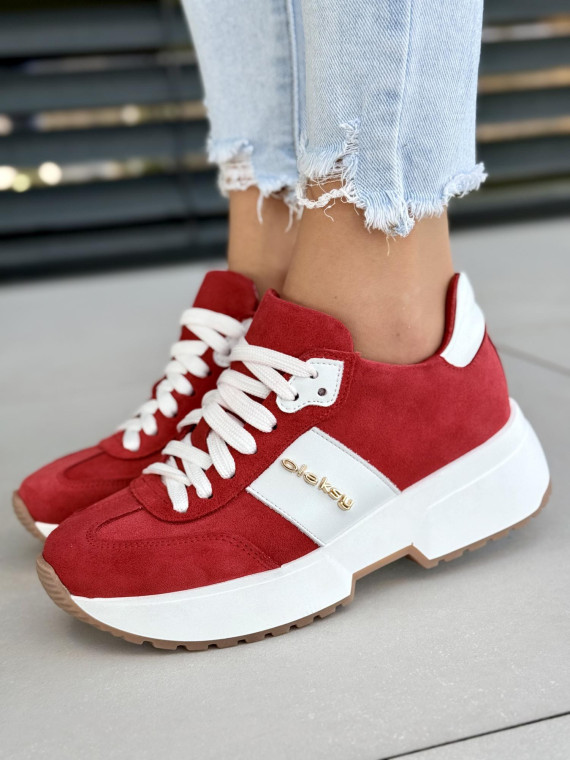 Sneakers ze skóry naturalnej OLEKSY Polskiej produkcji