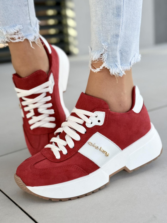 Sneakers ze skóry naturalnej OLEKSY Polskiej produkcji