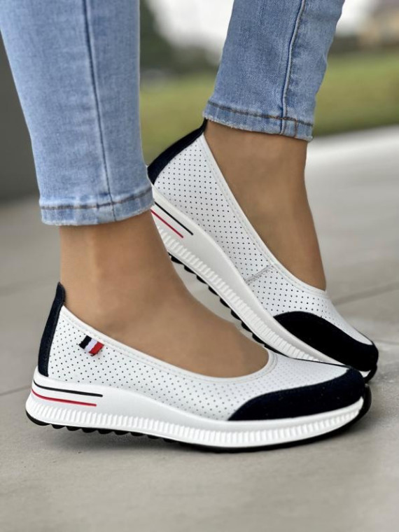 Balerinki ze skóry naturalnej