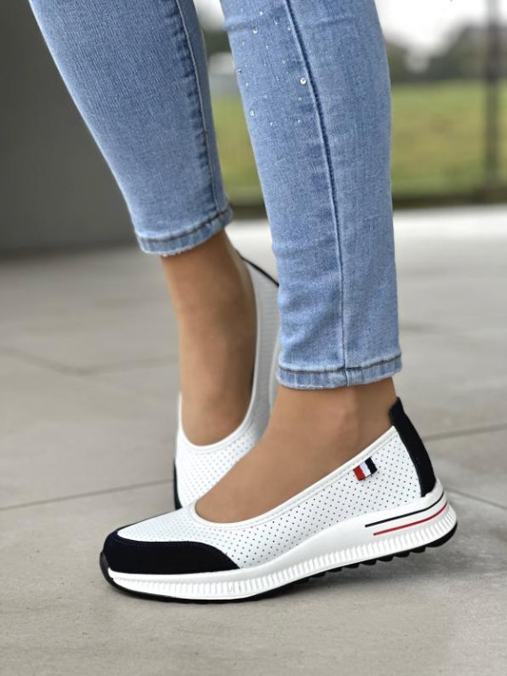 Balerinki ze skóry naturalnej