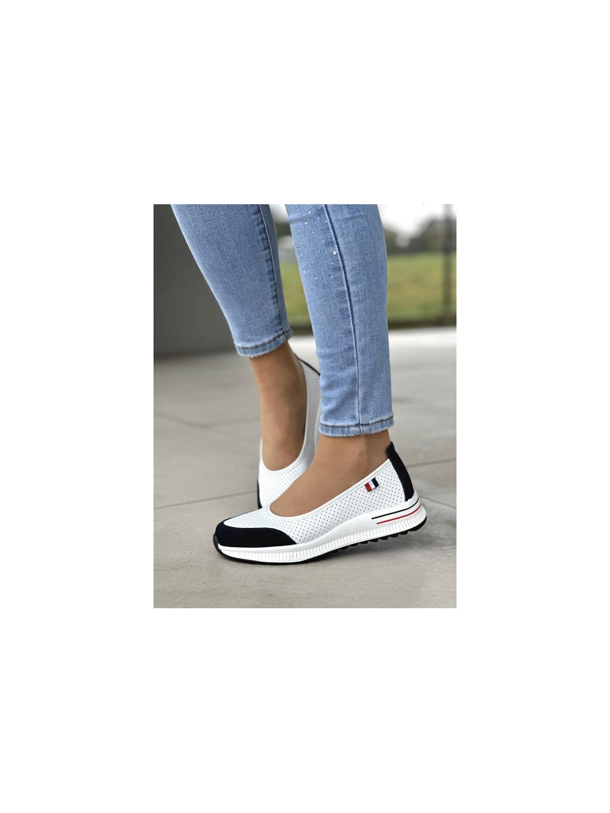 Balerinki ze skóry naturalnej