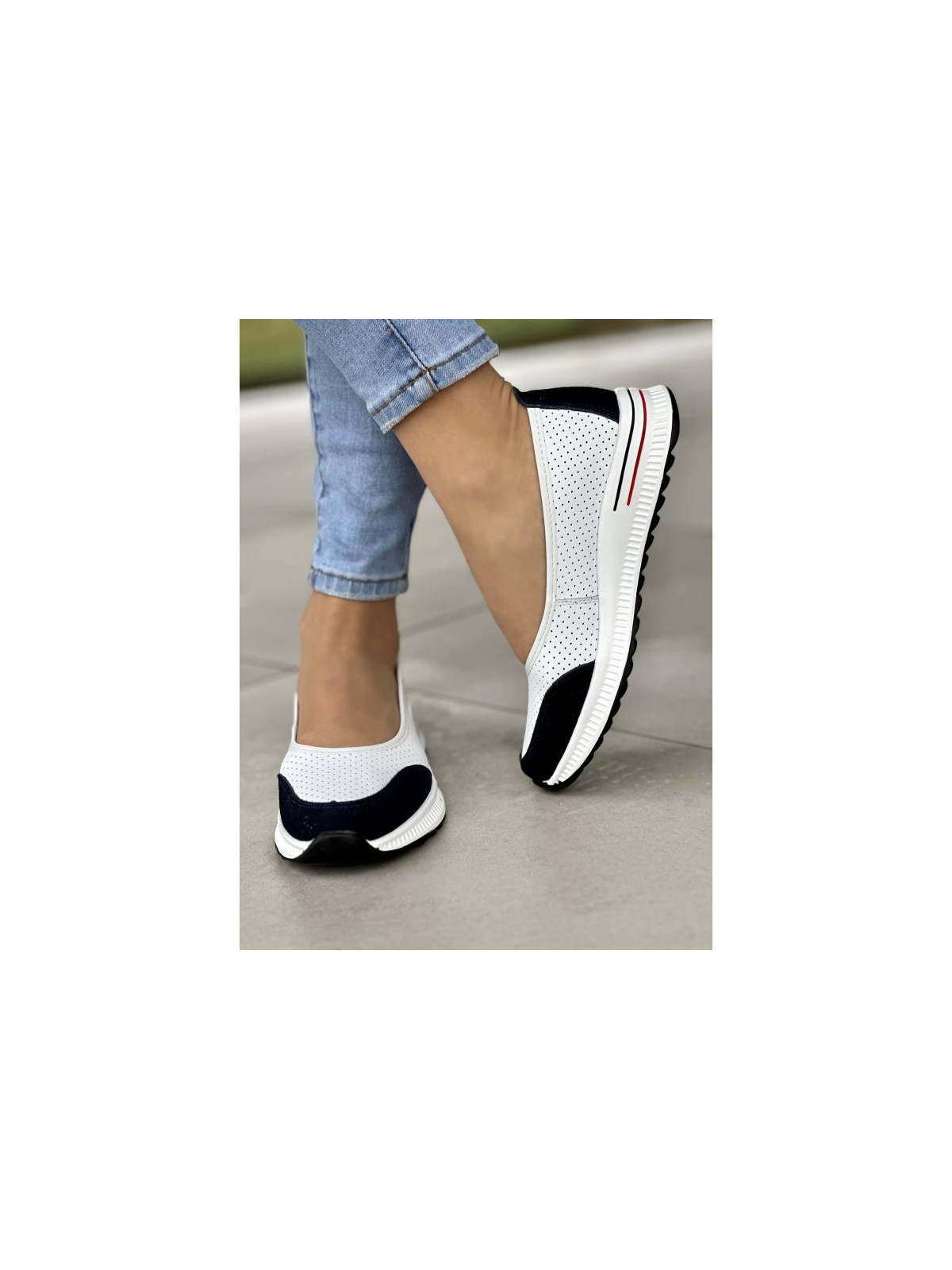 Balerinki ze skóry naturalnej