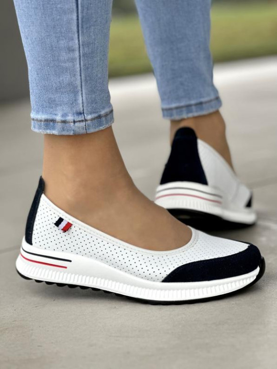 Balerinki ze skóry naturalnej