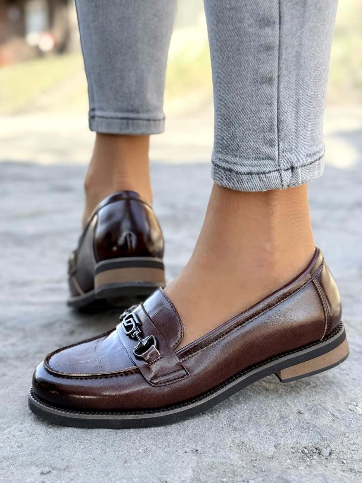 Mega wygodne mokasyny damskie ze skóry naturalnej