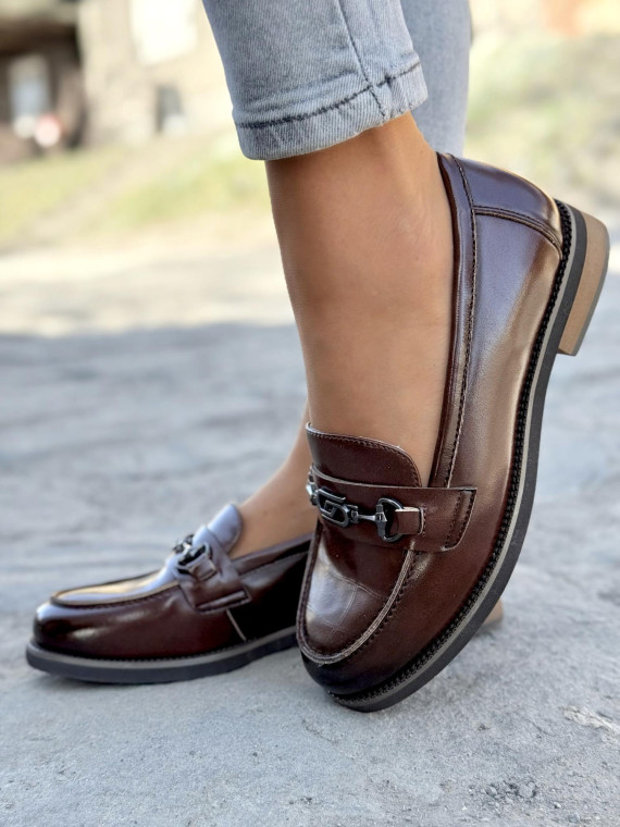 Mega wygodne mokasyny damskie ze skóry naturalnej