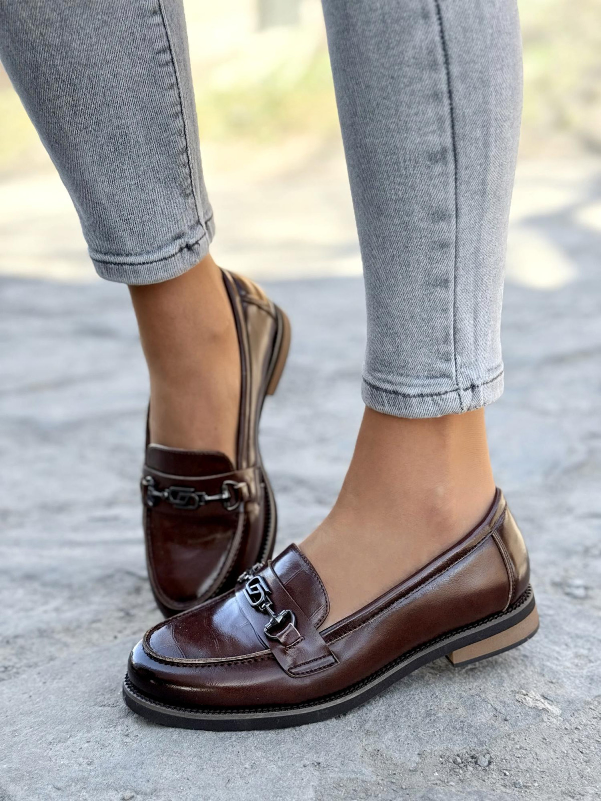 Mega wygodne mokasyny damskie ze skóry naturalnej