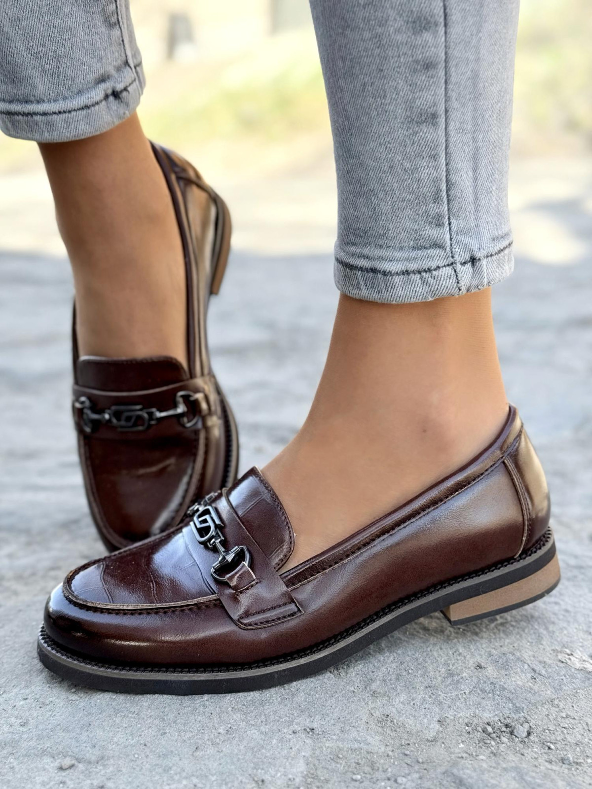 Mega wygodne mokasyny damskie ze skóry naturalnej