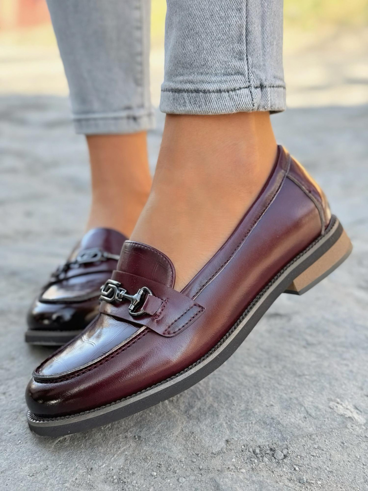 Mega wygodne mokasyny damskie ze skóry naturalnej