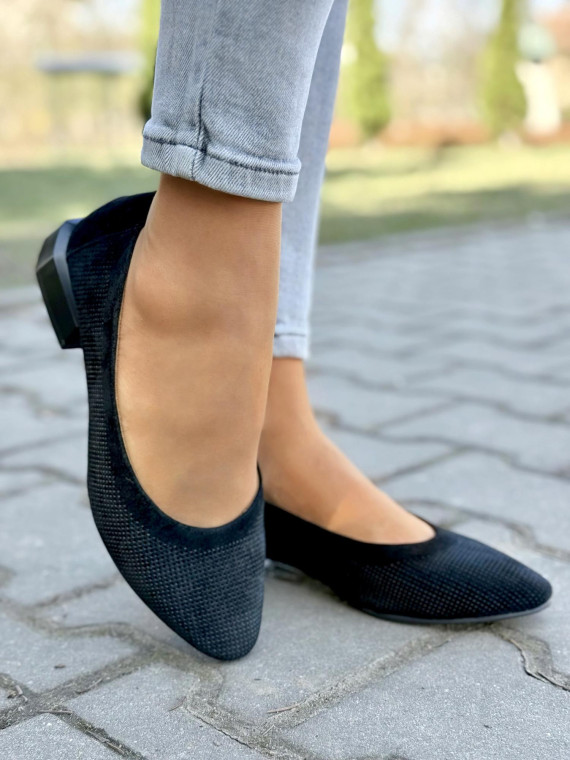 Balerinki ze skóry naturalnej