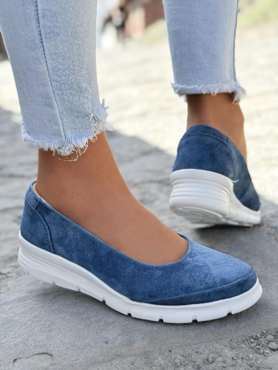 Baleriny ze skóry naturalnej