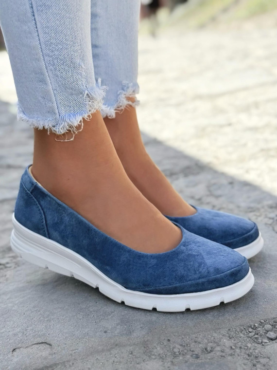 Baleriny ze skóry naturalnej