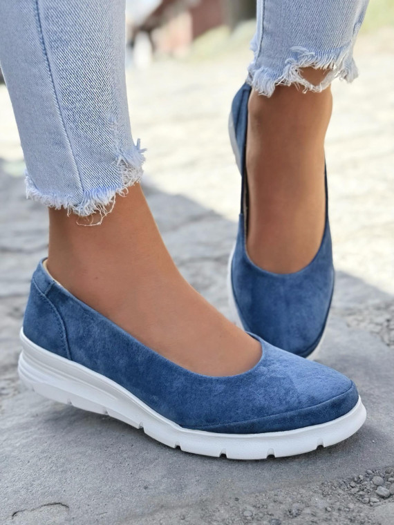 Baleriny ze skóry naturalnej