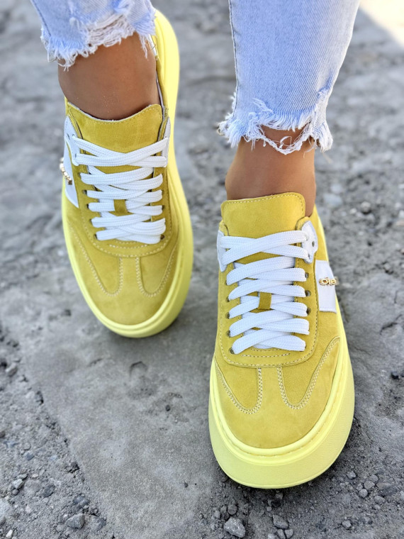 Sneakers ze skóry naturalnej OLEKSY Polskiej produkcji