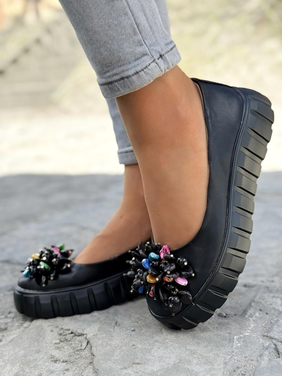 Balerinki ze skóry naturalnej