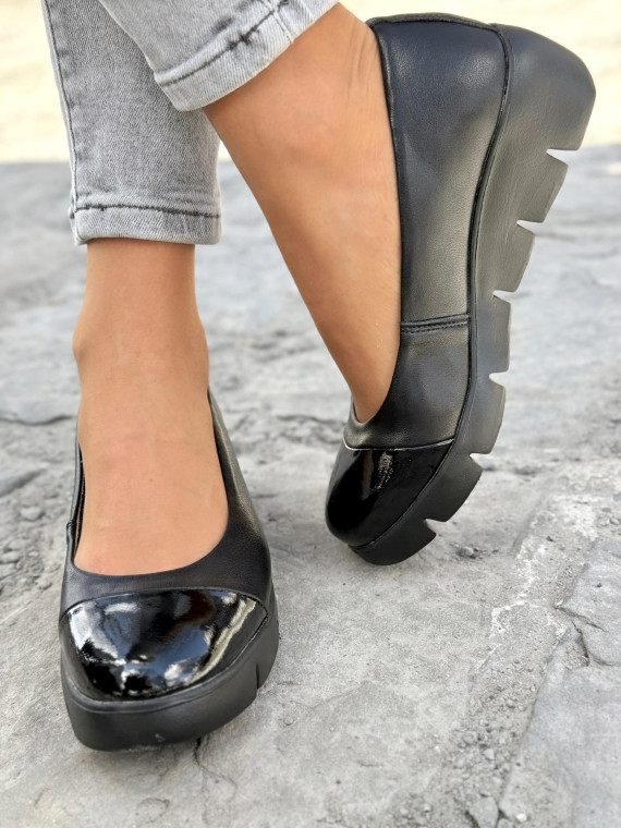 Baleriny ze skóry naturalnej