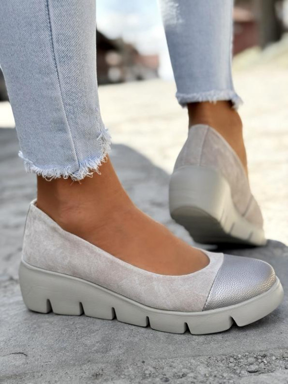 Baleriny ze skóry naturalnej