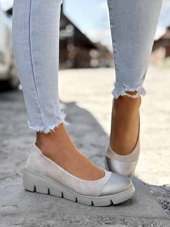 Baleriny ze skóry naturalnej