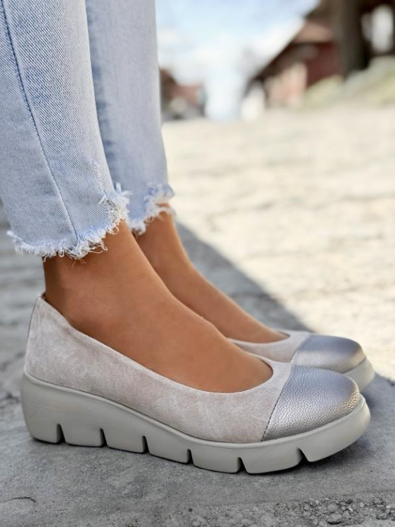 Baleriny ze skóry naturalnej