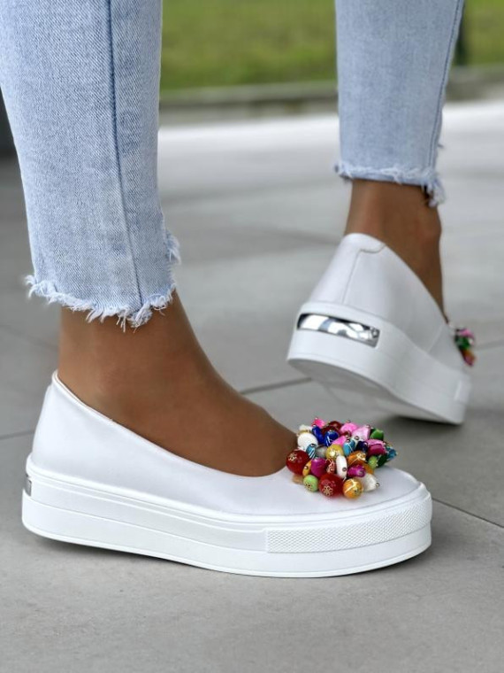 Balerinki ze skóry naturalnej