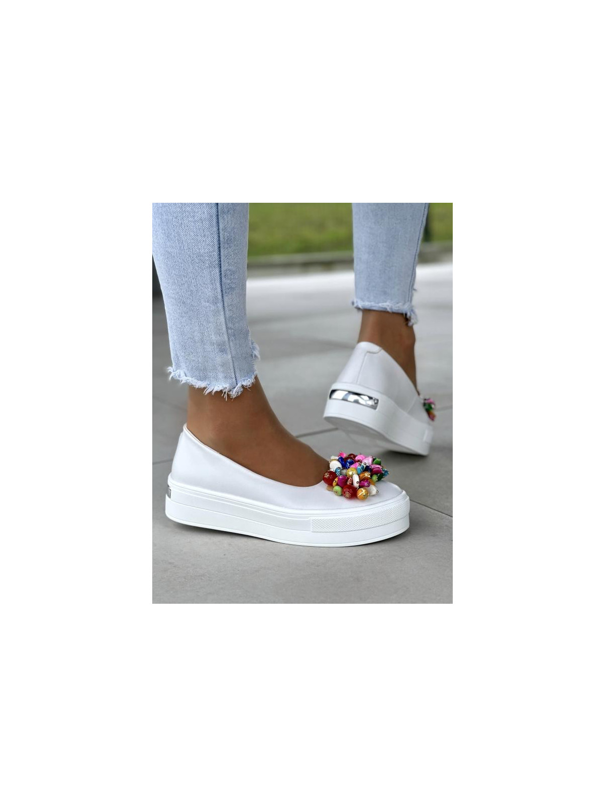 Balerinki ze skóry naturalnej