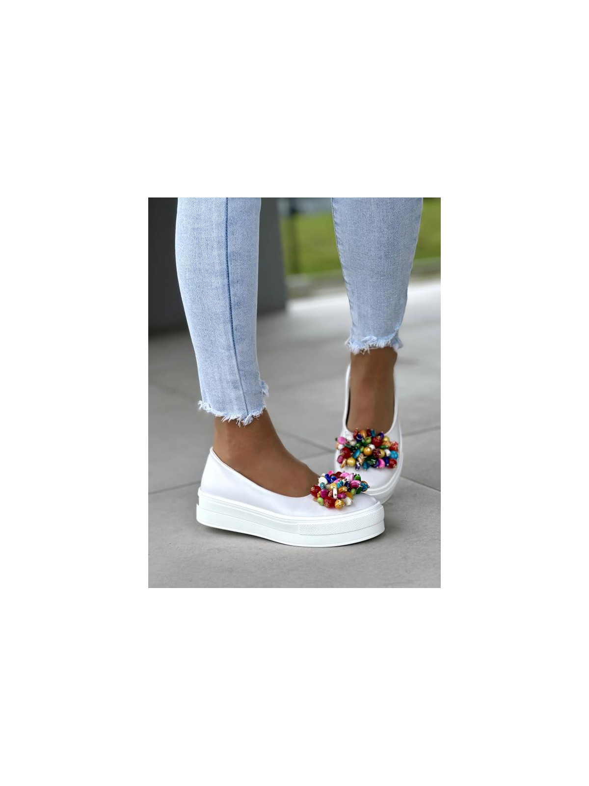 Balerinki ze skóry naturalnej