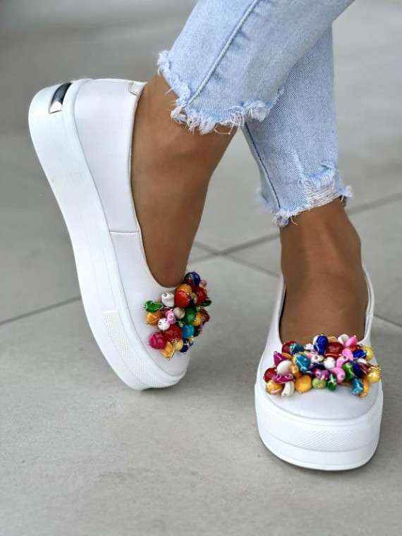 Balerinki ze skóry naturalnej