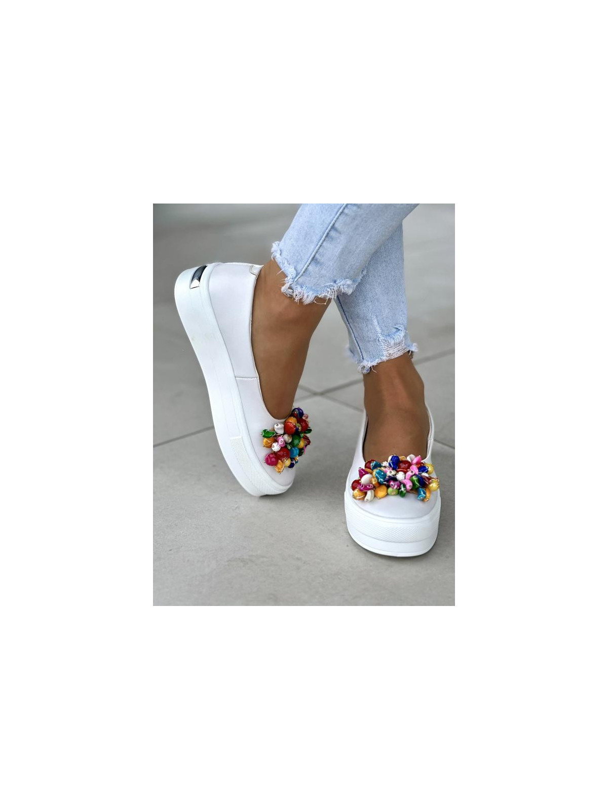 Balerinki ze skóry naturalnej