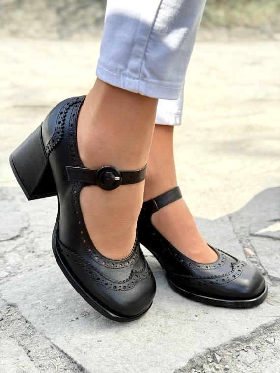 Półbuty damskie OLEKSY ze skóry naturalnej Polskiej produkcji