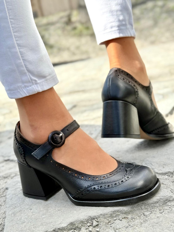 Półbuty damskie OLEKSY ze skóry naturalnej Polskiej produkcji