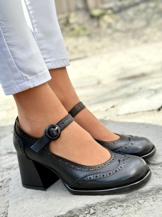 Półbuty damskie OLEKSY ze skóry naturalnej Polskiej produkcji