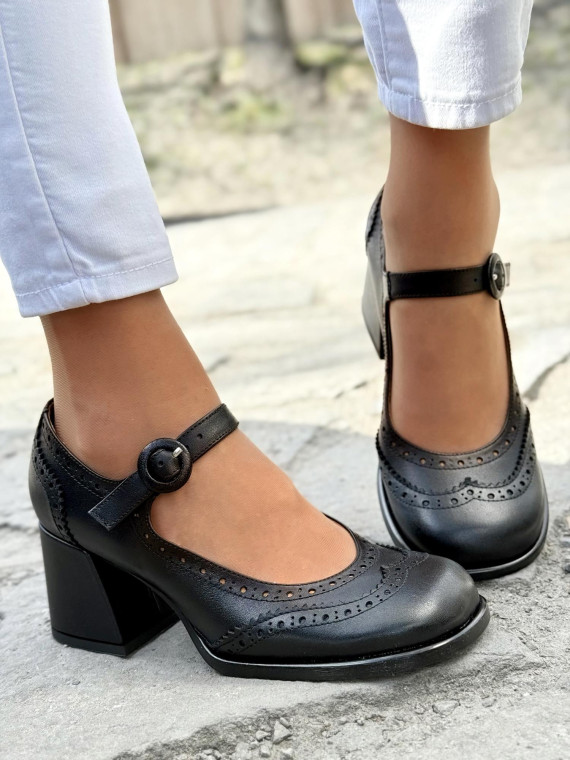 Półbuty damskie OLEKSY ze skóry naturalnej Polskiej produkcji