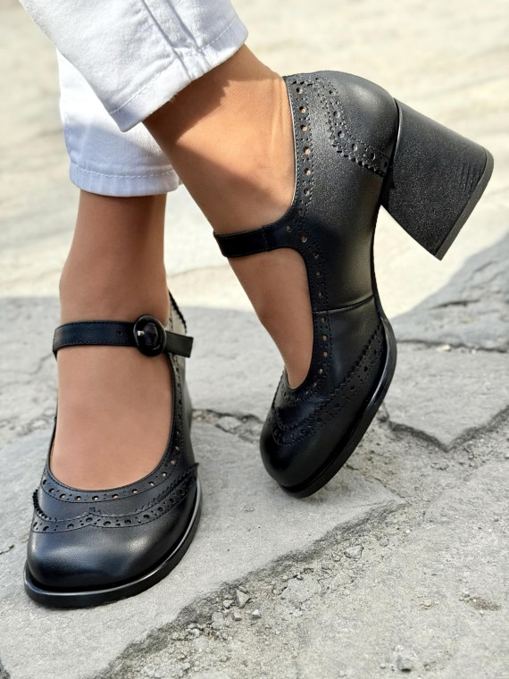 Półbuty damskie OLEKSY ze skóry naturalnej Polskiej produkcji