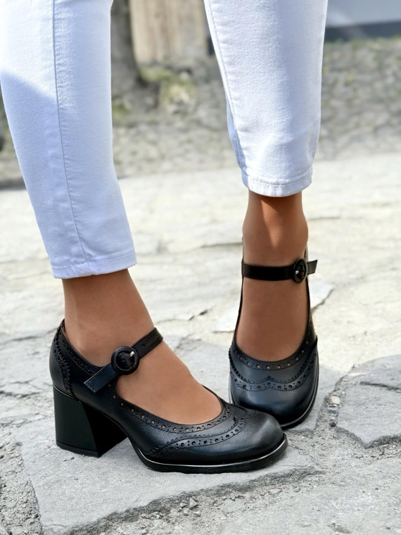 Półbuty damskie OLEKSY ze skóry naturalnej Polskiej produkcji