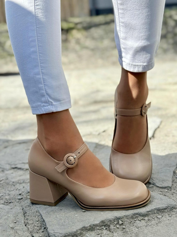 Półbuty damskie OLEKSY ze skóry naturalnej Polskiej produkcji